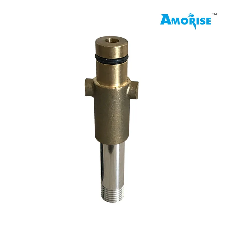 Foam cannon/foam lance connector for Stihle Nilfisk Gerni pressure washer spray gun with stainless steel short bar