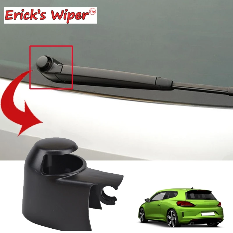 Erick's Wiper Windshield Windscreen Rear Wiper Arm Washer Cover Cap Nut For VW Scirocco - Typ 13/137 2008 - 2017 Tailgate Window