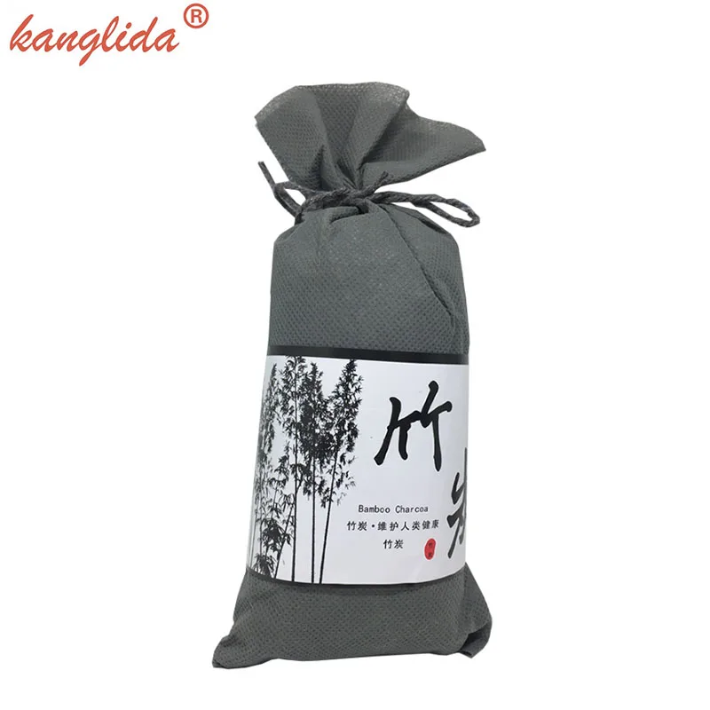 Car Home Odor Absorber Bamboo Charcoal Bag Activated Carbon Air Freshener Deodorant Random Colors Activated bamboo charcoal