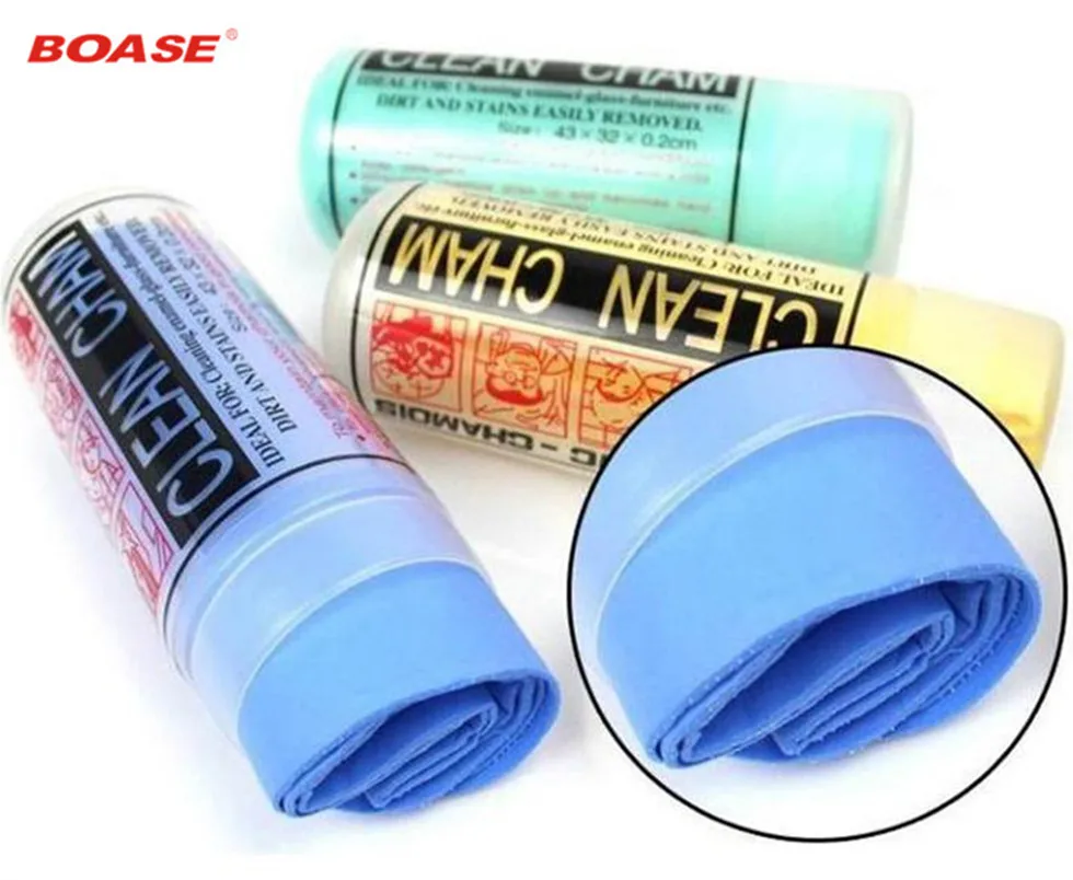 66*43CM Big PVA Chamois Towel /Synthetic-chamois Clean Cham Car Wash Cloth Absorbent Auto Clean Towel