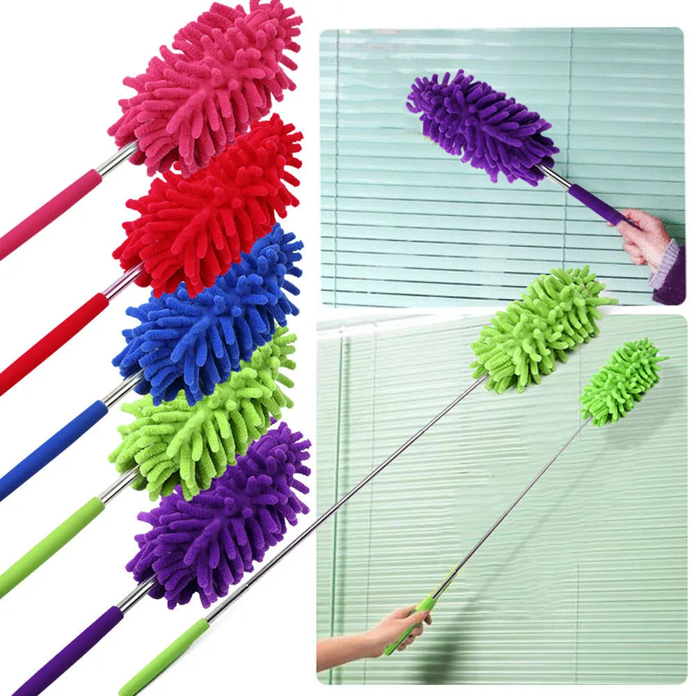 New Telescopic Microfibre Duster Extendable Cleaning Home Car Cleaner Dust Handle home gadgets accessories