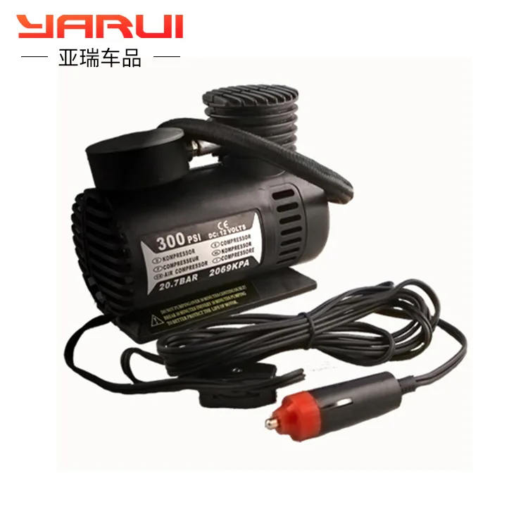 Miniature Air Pump Car Emergency Supplies Tire Air Pumps 12V Mini Car Inflatable Electric Blast Pump Machine tools car acesssori