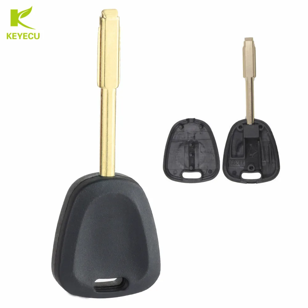 KEYECU Replacement Replacement Key Blank Shell Case (Non-Transponder) for Jaguar XJ8 XJR 1998-2003, for XK8 XKR 1997-2003