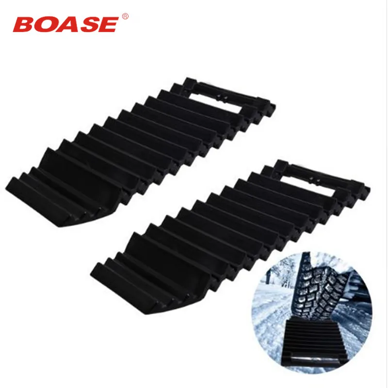 2x Multipurpose Car Anti-Skid Chains Sand Pass Tire pads Car Ice Scraper Snow Shovel Winter Tyre Wheel Nonslip Belt Pad