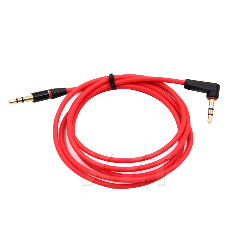 0.5M 90 Degree Angled Short 3 pole 3.5mm to 3.5mm Car Speaker Cable Plug jack Car Sound Wire headphone for Car Music