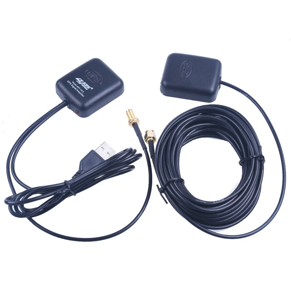 Car GPS Signal Antenna Amplifier Booster with GPS Receiver + Transmitter 30DB for Phone Navigator