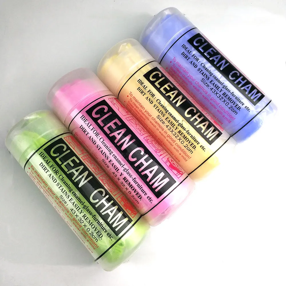 43*32*0.2CM Super Absorption Microfiber Car Care Towel Car Wash Cleaning PEVA  Synthetic Suede  Car Styling