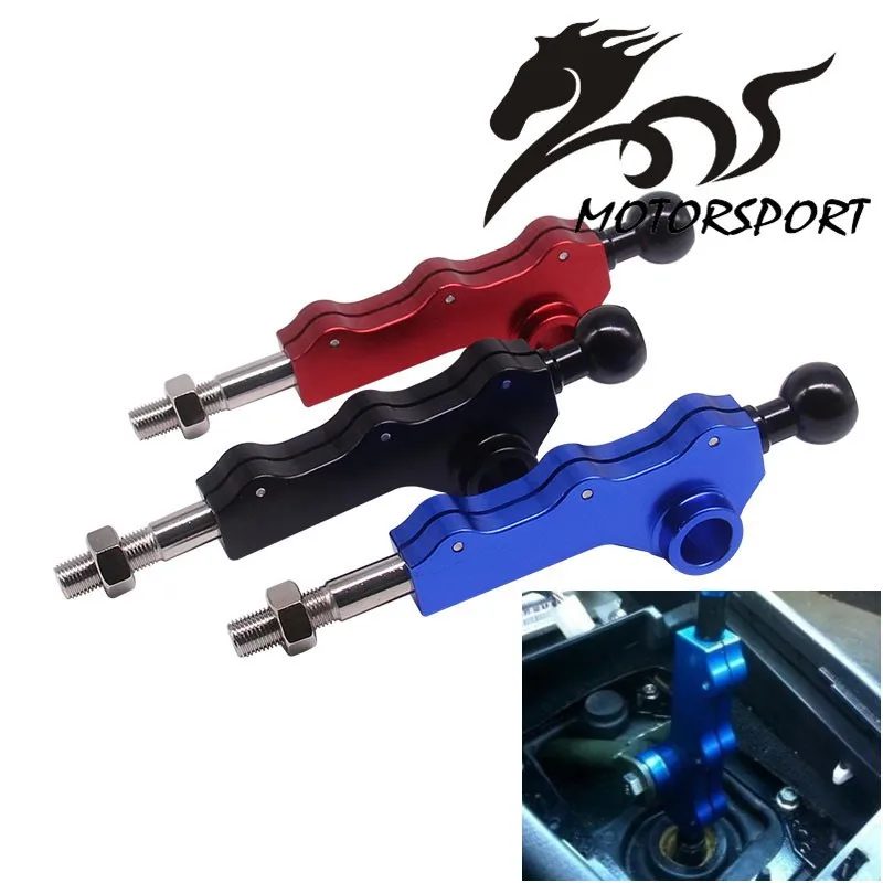 Double Adjustable Short Throw Shifter Customizable Three Bolts For 2008-2014 Subaru Legacy Outback Legacy Forester