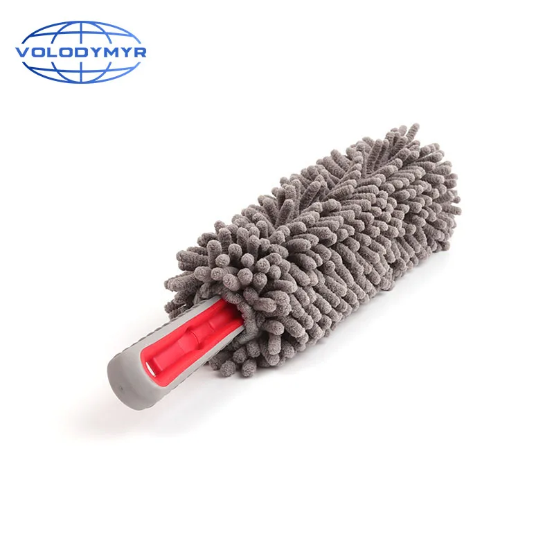 Volodymyr Microfiber Dusting Brush Home Duster Extend Stretch Feather Household Cleaning Brush Car Furniture Air-condition