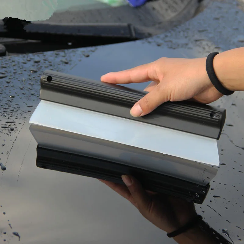 Cleaning Water Squeegee Blades Home Windows Stains Scraping Drying Blade Squeegee For Car Roof Engine Hood Glass Wiper Wash Tool