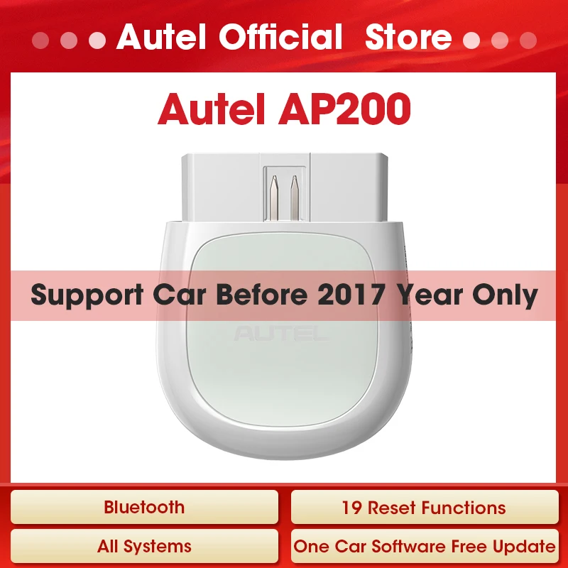 Autel AP200 Bluetooth OBD2 Scanner Automotivo OBD 2 TPMS Code Reader Car Diagnostic Tool Full Systems Scan Tools