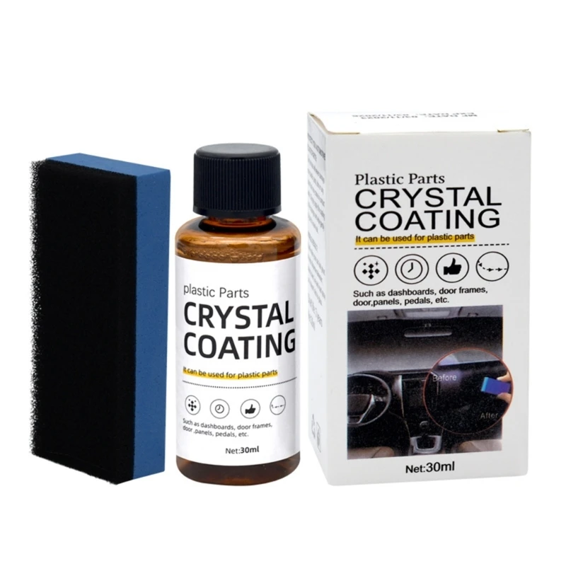 Plastic Restorer Car Interior Care Plastic Part Refurbishment Crystal Coating