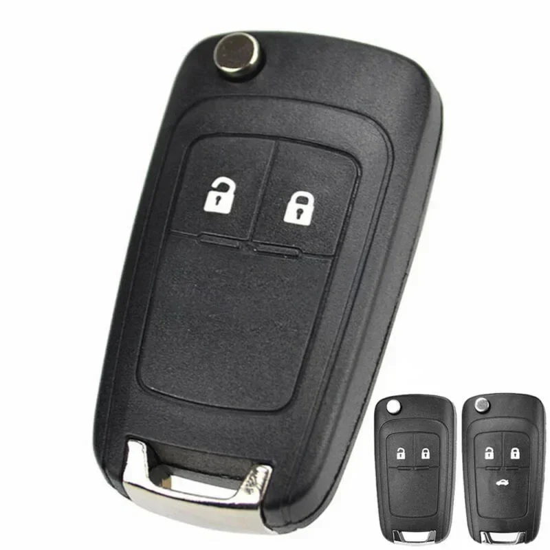 2/3/4/5 Button Flip Folding Remote car Key Shell For Chevrolet Cruze Spark Orlando Opel Smart Key Case