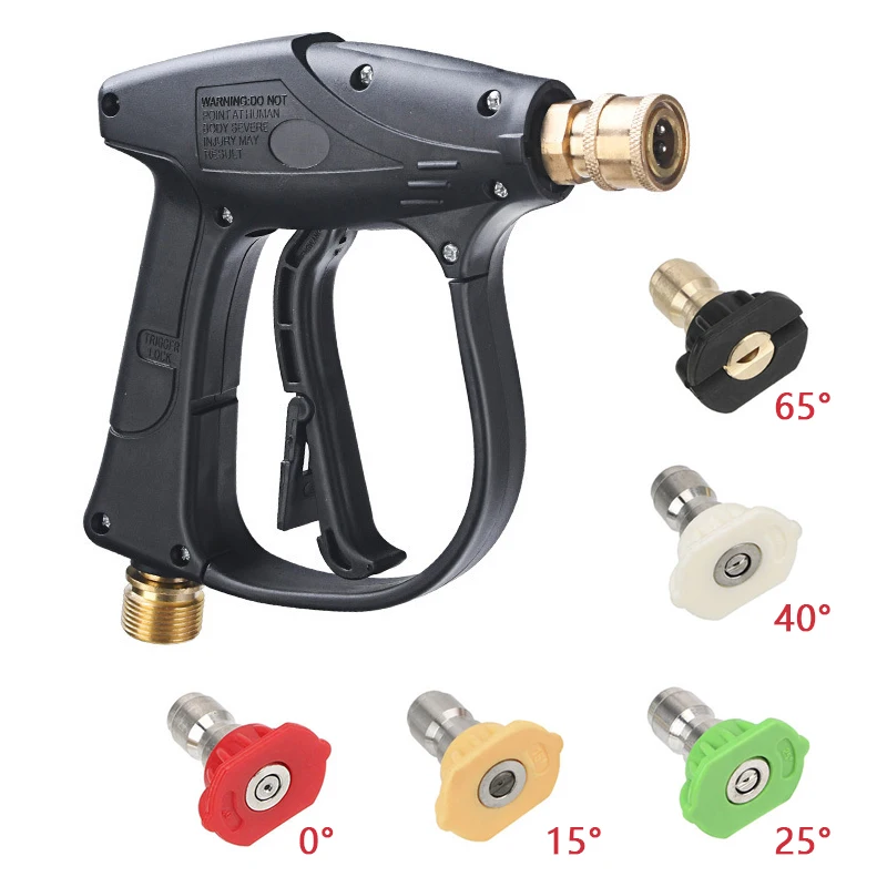 14mm M22 Socket 1/4inch Adapter Auto High Pressure Gun Foam Wash Vehicles Motorcycle Accessories Car Washer Nozzles bottle Spray