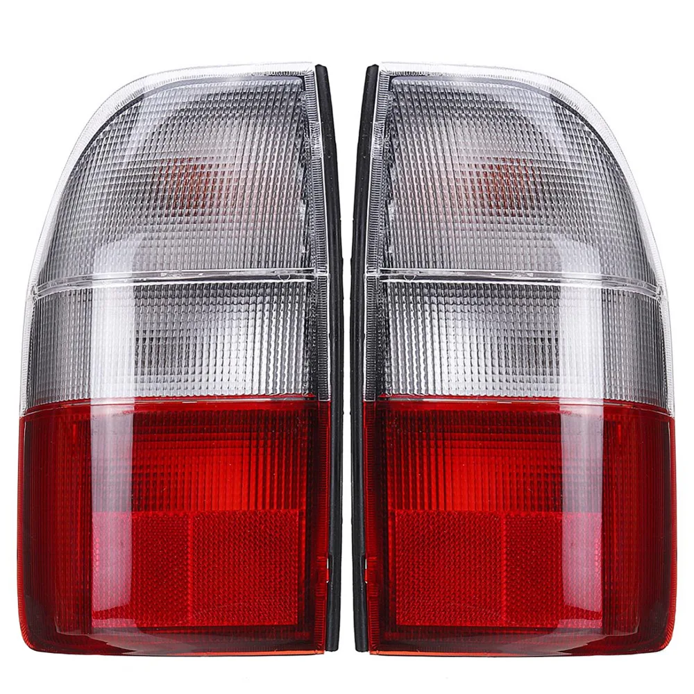 Rear Light Lamp In Clear & Red For Mitsubishi L200 MK3 1995-2006