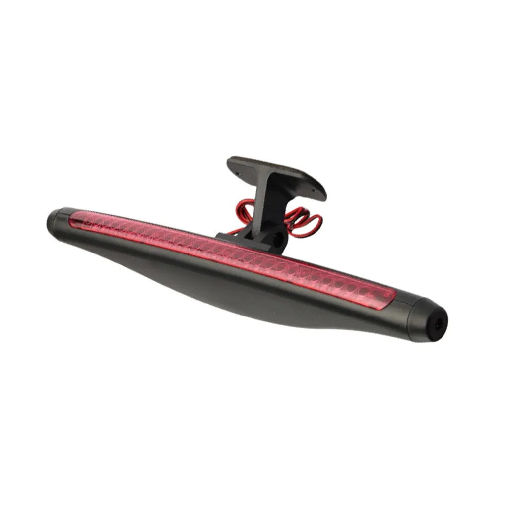 Third Brake Light Universal High Mount DC12V High Bright Stop Lamp Warn Function Lighting Accessory Truck Tail As Shown