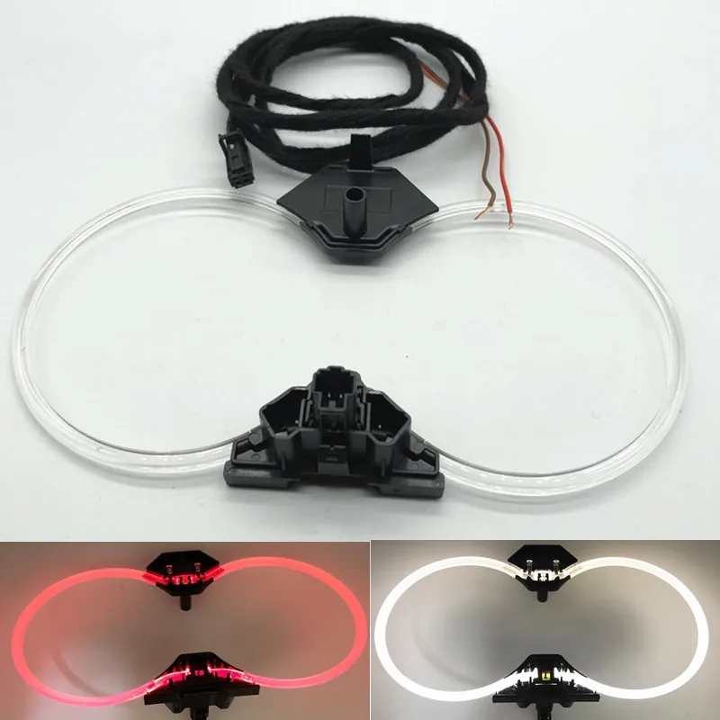 car Led Ambient light Cup holder light with wiring Harness upgrade For Audi A3 S3 8V 2013 2014 2015 2016 2017 2018 8V0947157A