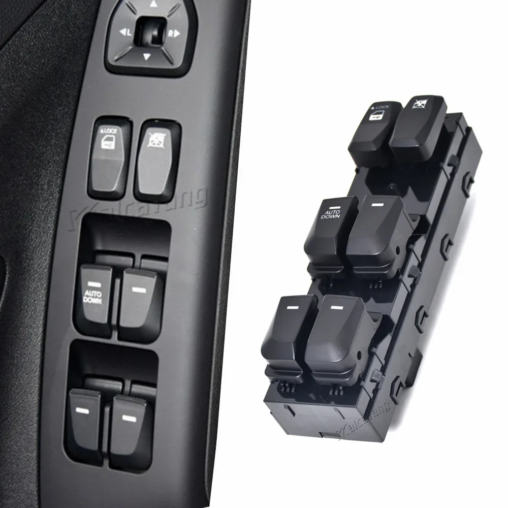 Malcayang Window Front Left Master Switch Fit For Hyundai Tucson 2009 2010 2011 2012 2013 2014 2015 Car Auto accessorie