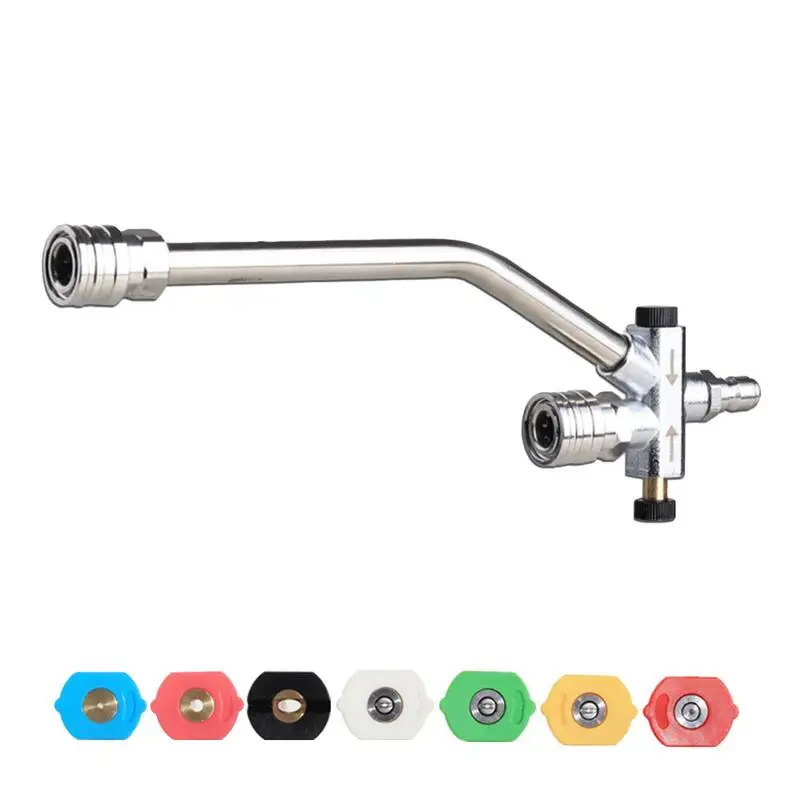 Pressure Washer Soap Connector Foam Sprayer Pressure Washer With Double Tip Foam Car Wash Spraying Power Washer Sprayer Nozzles