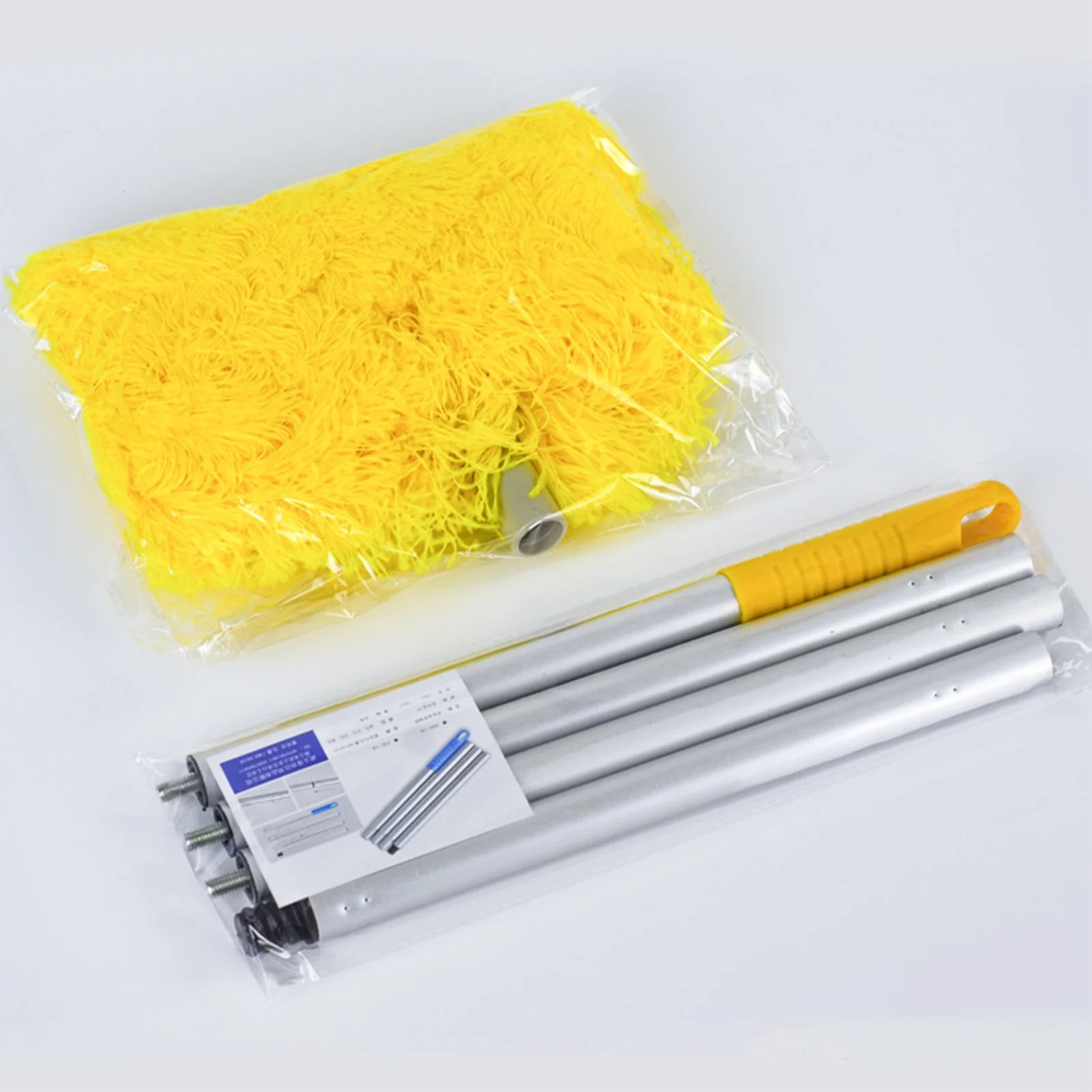 Feather Duster Extendable Duster Microfiber Feather Duster with Long Rod for Cleaning High Ceiling Fan