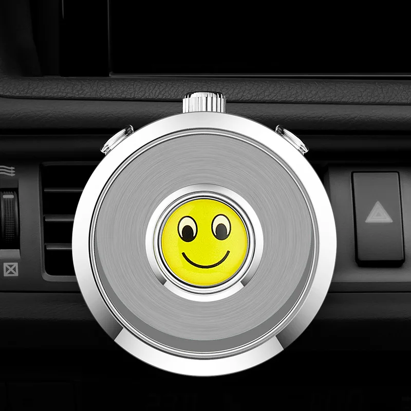 Car Air Freshener - Vent Mount Scented Decor - Long-Lasting Fragrance with Customizable Emblem