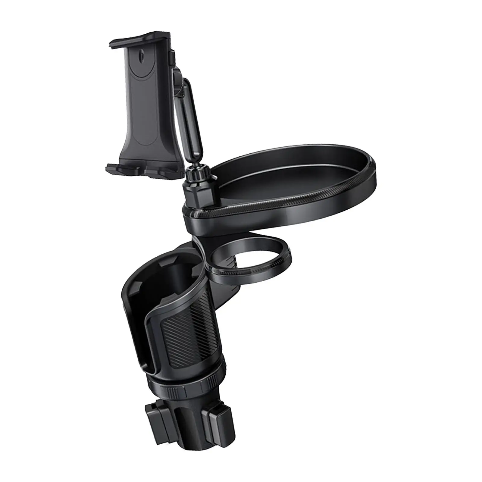 Universal Car Phone Mount Holder Multipurpose Auto Travel Accessories Food Table Tray for Food Water Bottle Drink Mugs Toys