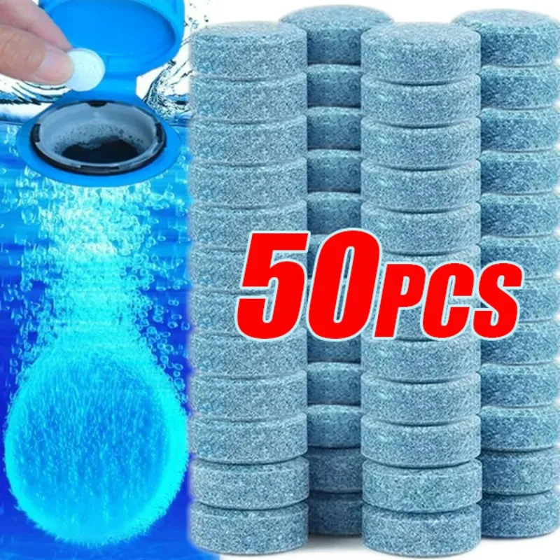 Car Windshield Cleaner Car Effervescent Tablet Glass Water Solid Cleaner Universal Automobile Accessories Spray Auto Clean Tools