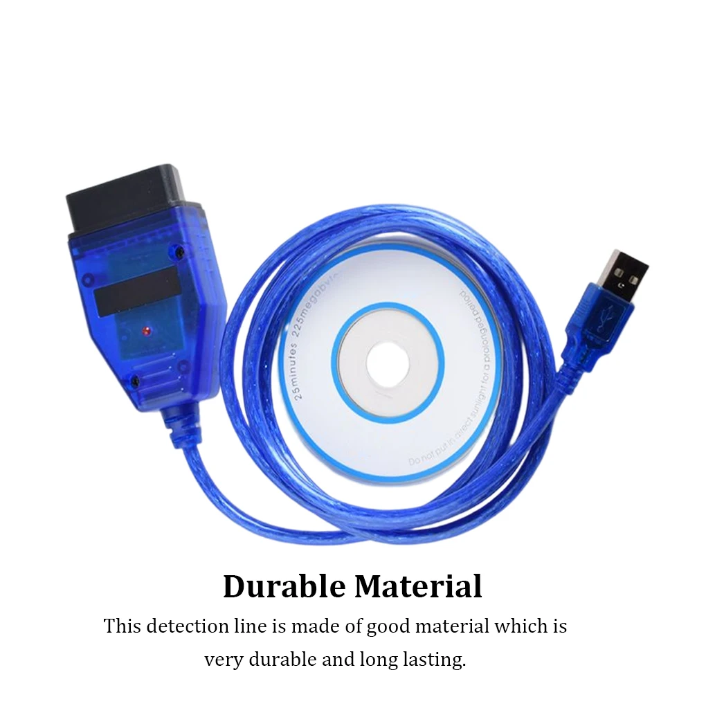 OBD USB Cable 409.1 Universal K-line Anti-theft Detection Line Car Seat Diagnostic Tool Vehicle Fitting Scanner Scan
