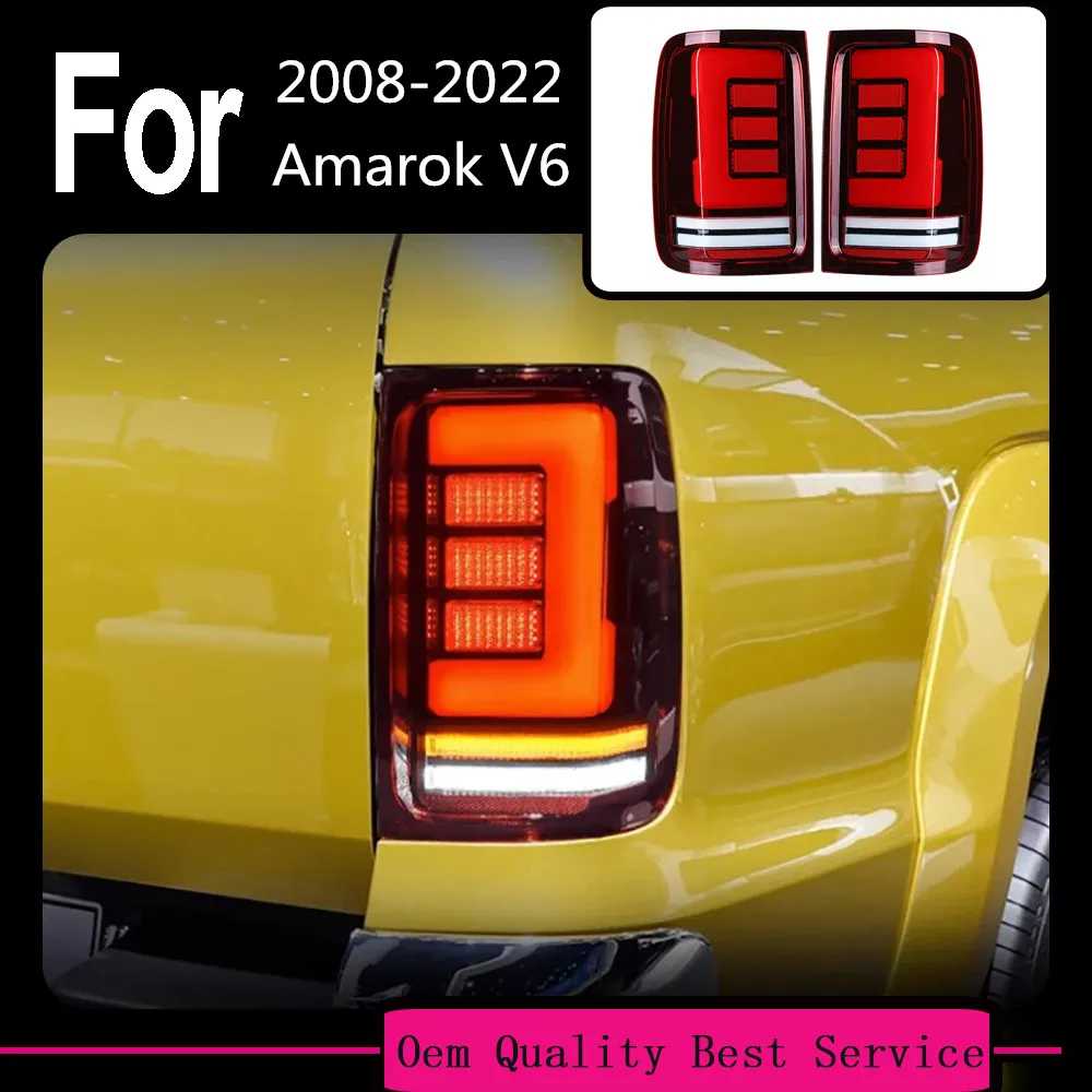 Car Led Lamps Accessories Vechile Taillights Rear Lamp Turn Signal Lamps For Volkswagen Amarok 2008-2022 Auto Lighting Systems