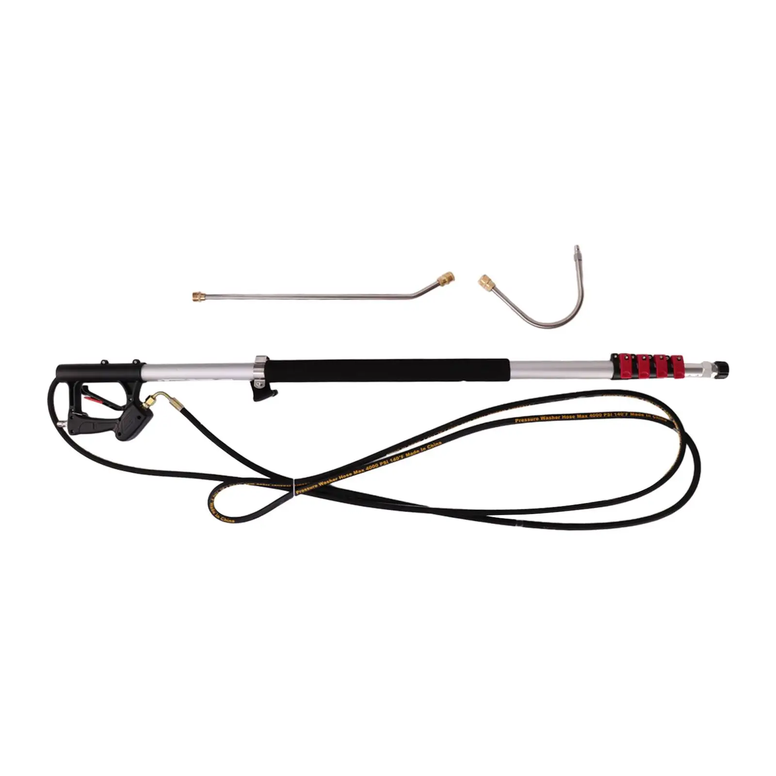 Telescoping Pressure Washer Wand Accessories Surface Cleaning Gutter Cleaner
