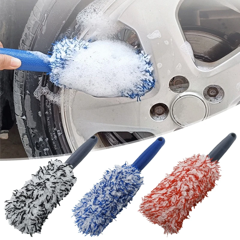 Cleaning Rim Brush Tools Wash Super Brush Tire Rim Washing Accessories Multi-Purpose Cleaning Tools Brushes Sponges Towels