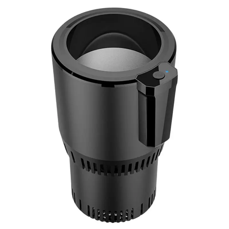 Car Cooling Cup Portable Quick Cooling Smart Travel Mug Temperature Display Coffee Cup Electric Water Cup Drinks Holders