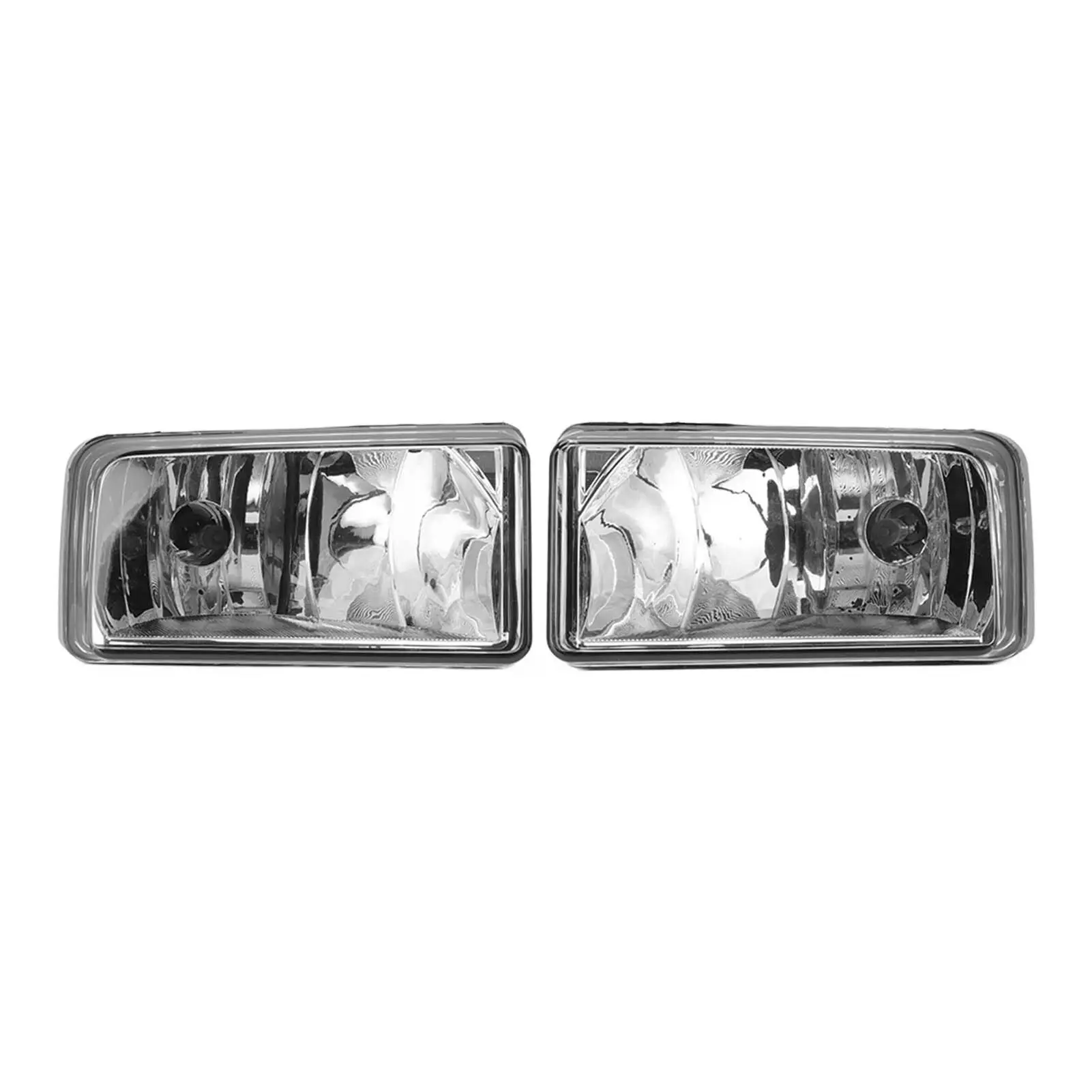 Driving Fog Lamp 1 Pair Fog Lights High Brightness Wear Resistant Rectangular Simple Installation Reliable Waterproof for car
