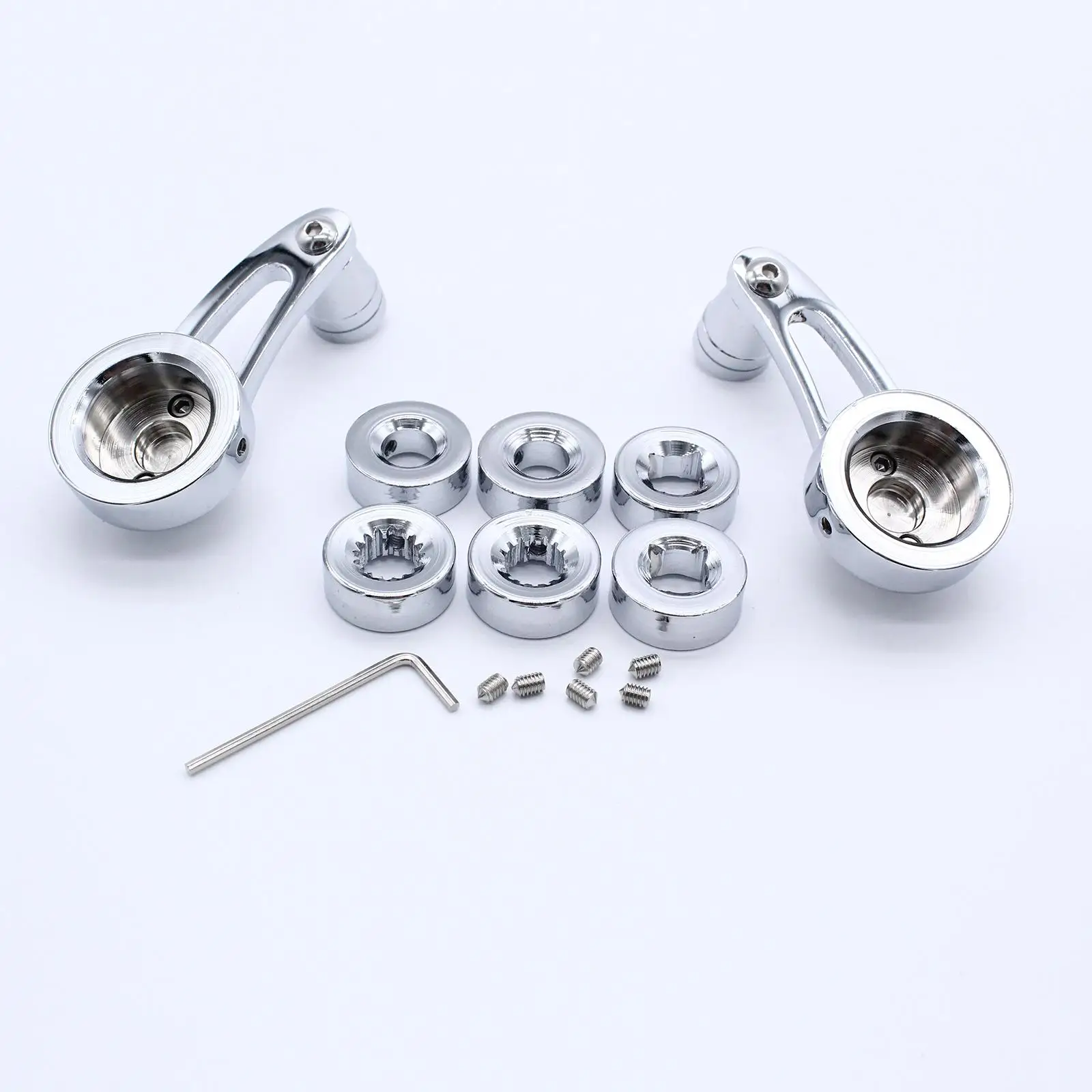 2 Pieces 3in Window Winder Crank Handle,  for Olds Car Wagon Classic Car  Riser Handles Winder Crank Universal