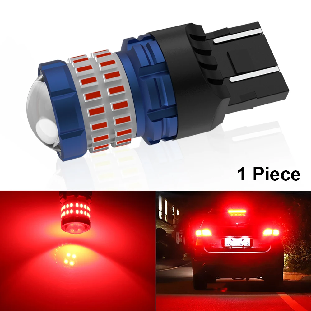 1x LED Brake Light Blub Lamp W21/5W 7443 T20 Canbus For Honda Fit Jazz Ridgeline Pilot Element Insight Odyssey CR-V Civic Accord