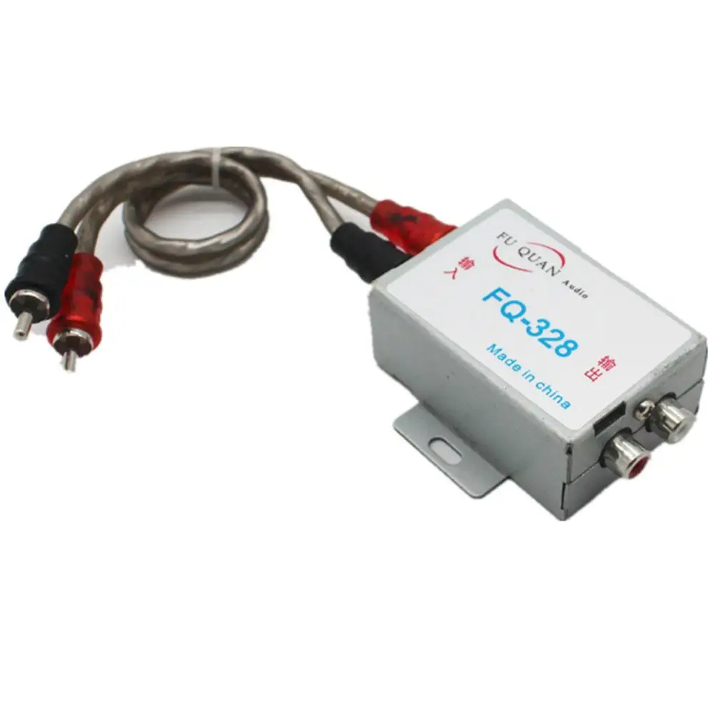 Car Audio Filter 12v Power Noise Suppressor Subwoofer Anti-interference Noise Elimination Filter Dropshipping