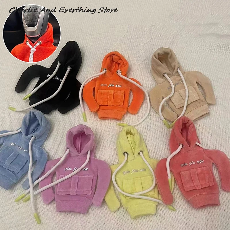 Funny Gear Shift Knob Hoodie Sweatshirt Sweater Design Car Gear Shift Cover,Gear Stick Cover,Universal Fit Shift Gear Cover