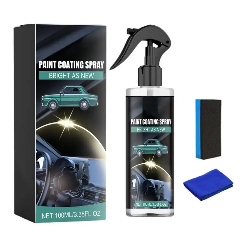 Efficient Restoration Cleaner Car Interior Wash Leather Spray Auto Maintenance Cleaner Eco-Friendly Coating Protective Spray