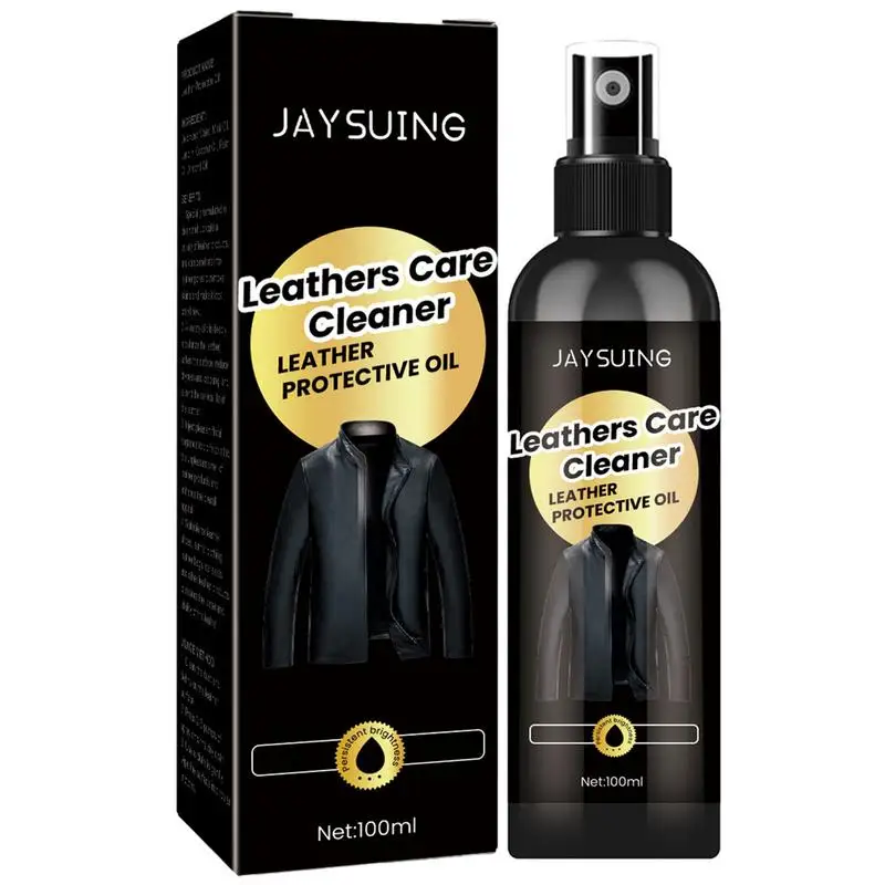 Leather Protective Oil Leather Color Restorer For Couches And Car Seats Scratch Repair Color Restorer 100ml Leather Care Cleaner