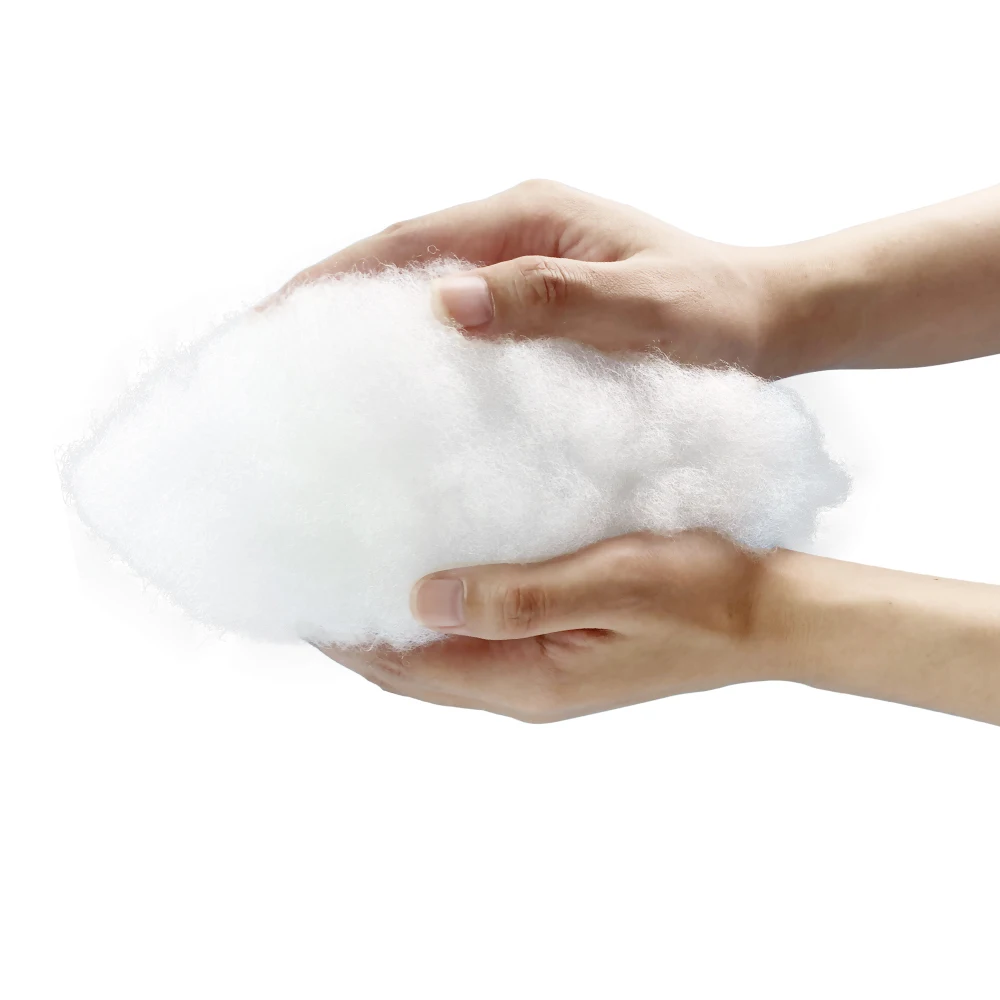 Premium Polyester Fiber Fill Soft Pillow Stuffing For Stuffed Animals Toys Cloud Decorations EPE Down-like Fiber 100g 500g 1000g