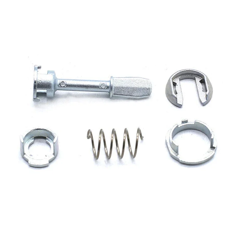 5Pcs Car Door Lock Cylinder Repair Kit for VW Lupo 1998-2005 Fit Seat Toledo Leon 1999 2000 2001 2002 2003-2006 Auto Accessories