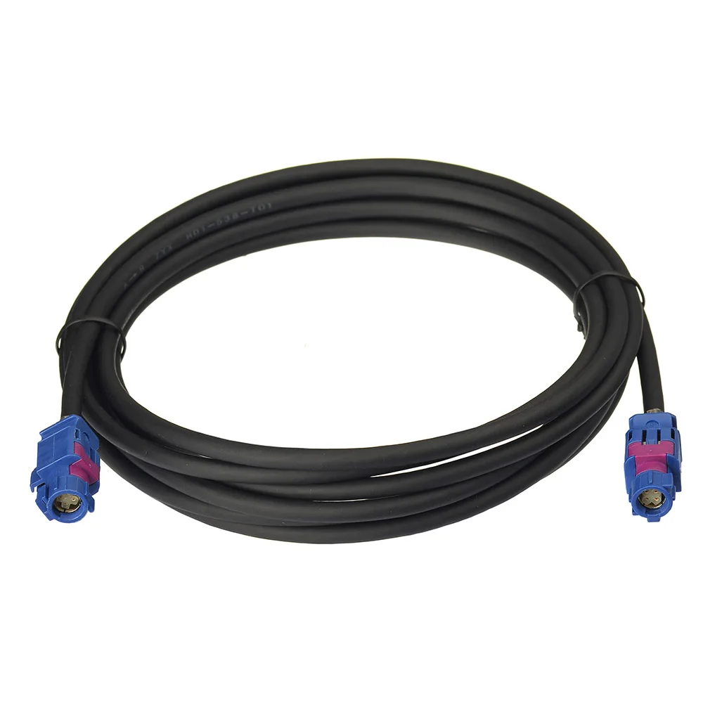 Eightwood FAKRA HSD C Signal Blue LVDS 300cm Shielded Dacar 535 4-Core Coaxial Cable New Vehicle High-speed Transmission