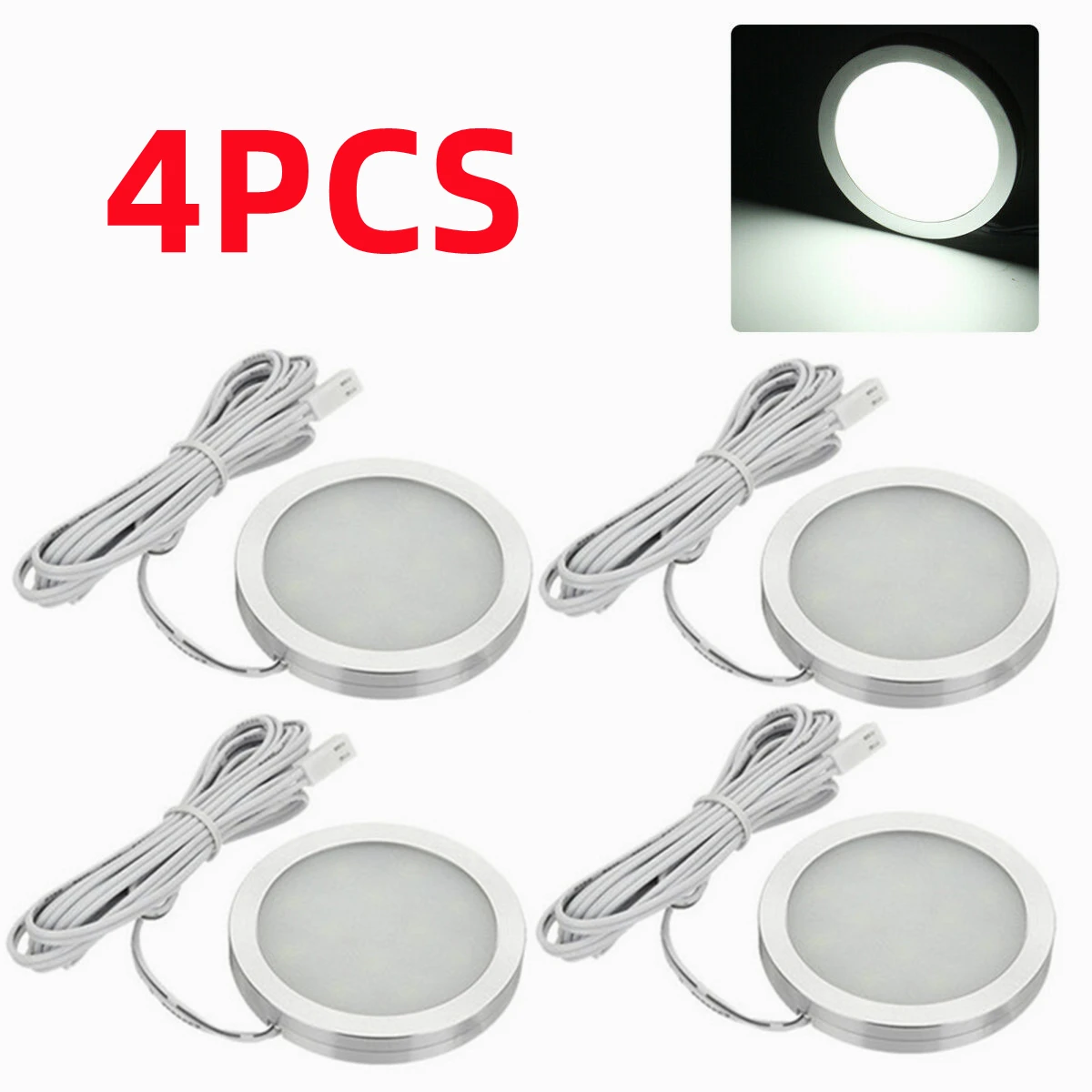 4PCS Camper Lighting Caravan RV Light 12v LED Indoor Light Car Interior LED Reading Light Car Ceiling Lighting