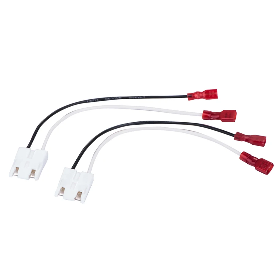 4pcs 12V Car Audio Stereo Tail Connector Cable Adapter Autuo Coaxial Speaker Lines For GM88-05 Buick- Cadillac-