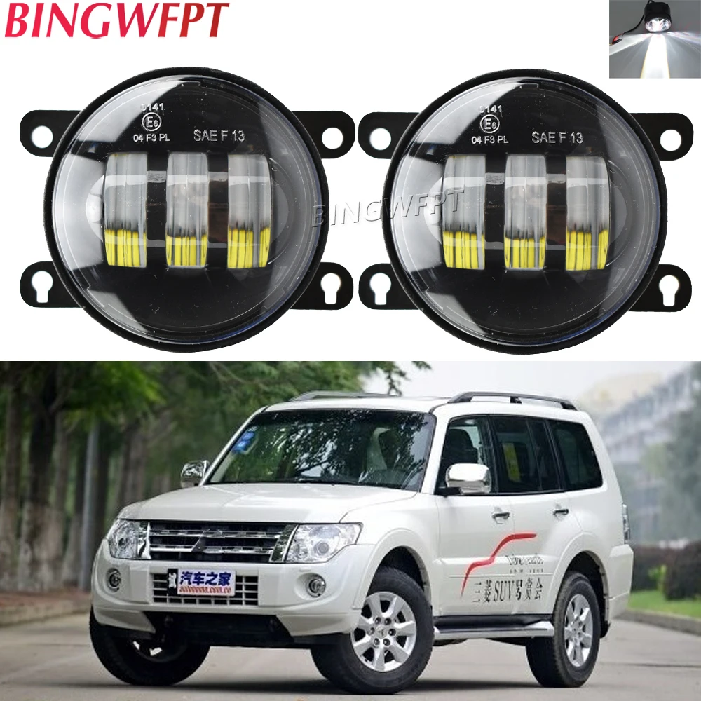 Fog Lights LED Fog Light For Mitsubishi ASX L200 Pajero 4 Outlander Mirage Triton/L200 Grandis 2003-2015  Fog Lamp Headlights