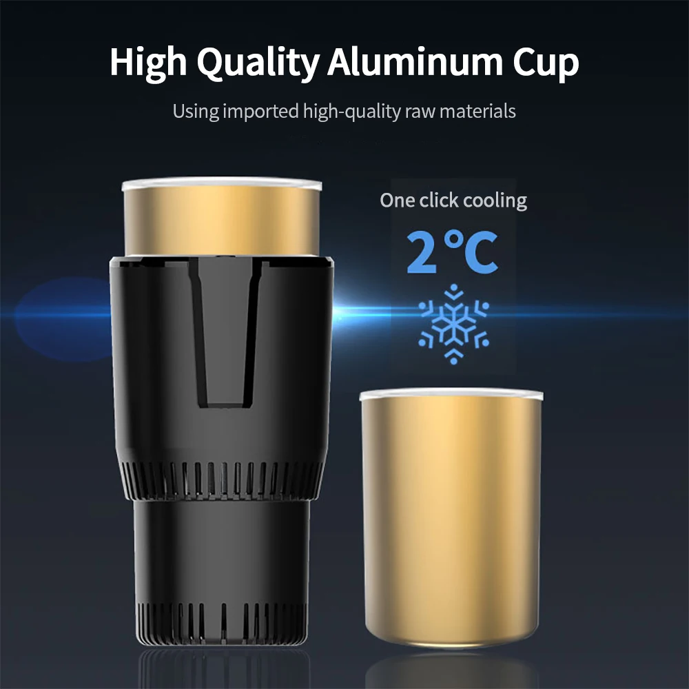 12V Car Cup Holder Car Heating Cooling Cup Home Mini Cooling Cup Car Multifunctional Cup Holder