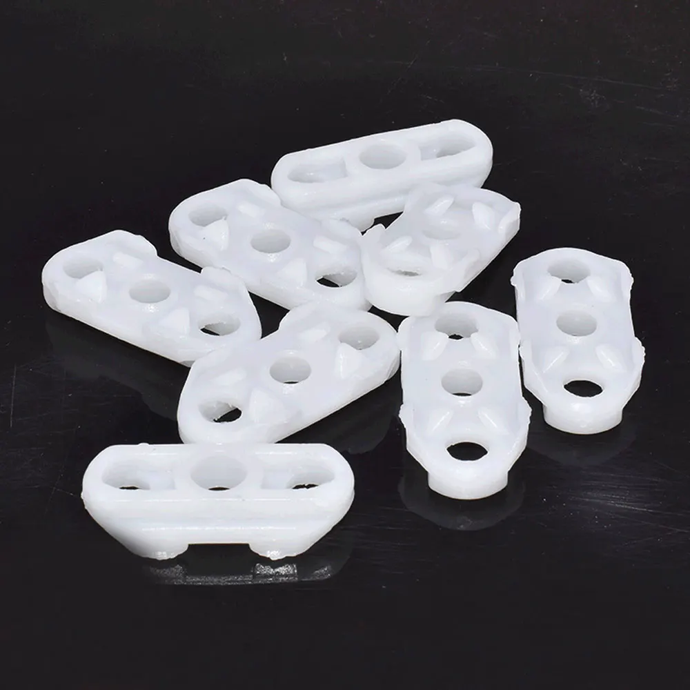 10Pcs White Automobile Window Regulator Guide Clips 20369895 Car Accessories for Cadillac Fleetwood DeVille Chevy