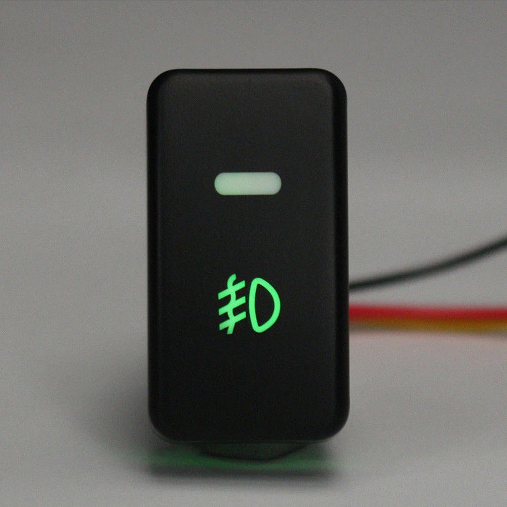 1Pcs 5Pin ON-OFF Button For Honda Civic Accord CRV Fog Lamp Switch 5-Pin 12V Push On Off Switch Button LED Light Bar Switch