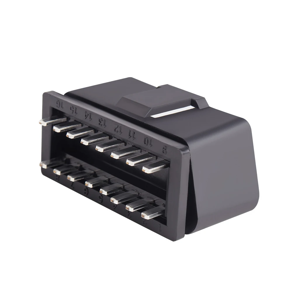 Connector Male Head 16Pin Mini Plug Repair Tools OBD 2 Tool Accessories Adapter Connectors Supply Vehicle Fittings