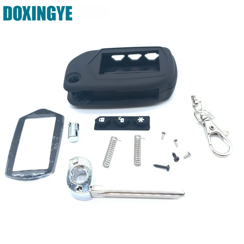 Alarm key Mold Car Key Case Keychain for Starline A91 A61 B9 B6 Uncut Blade Fob Case Cover Folding Flip Blade